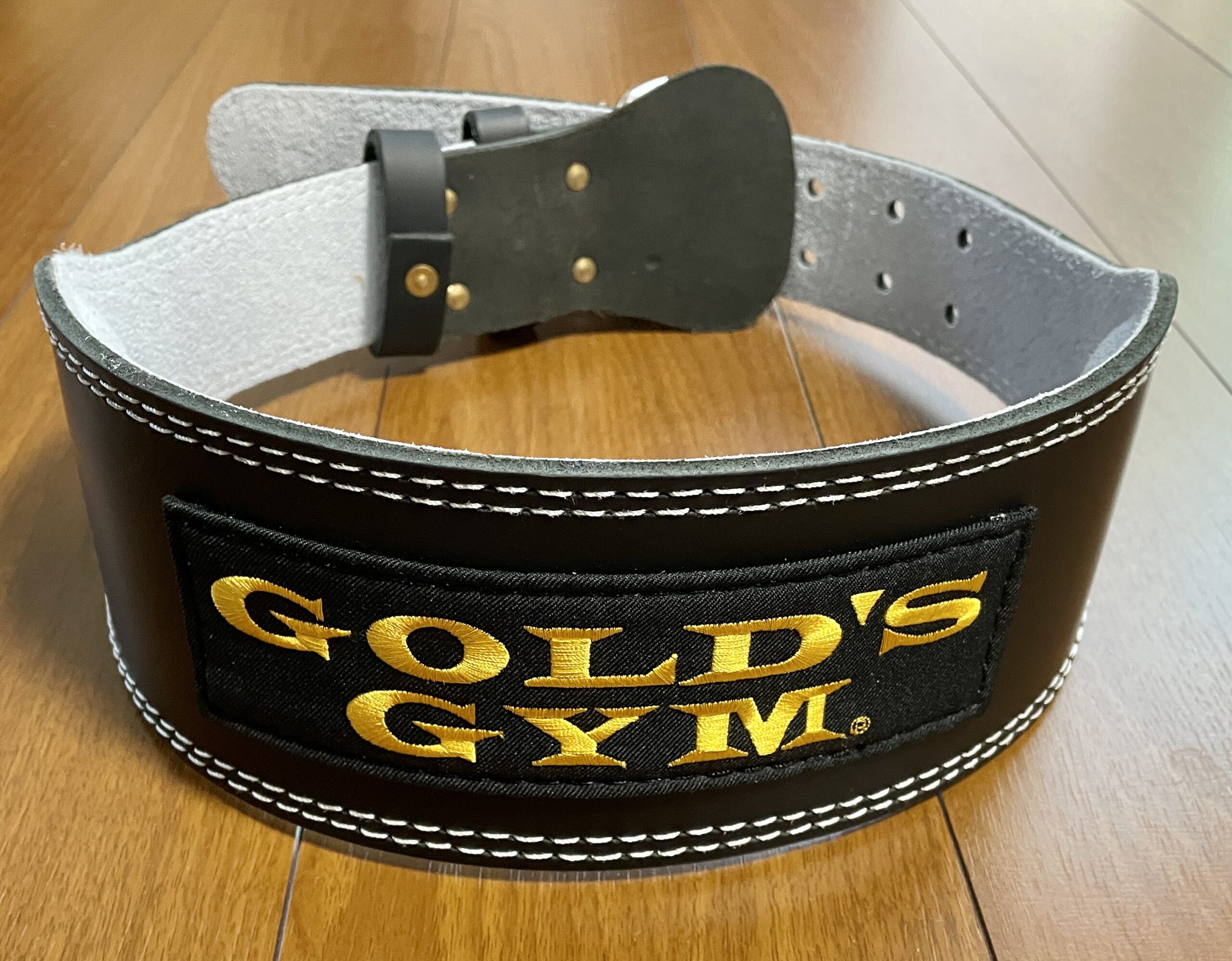 GOLD`S GYM)トレーニングベルト - ウエイトトレーニング